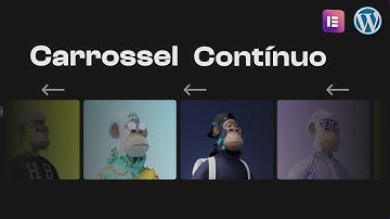 Carrossel Automático Contínuo no Wordpress Elementor | Slider Infinito Degradê