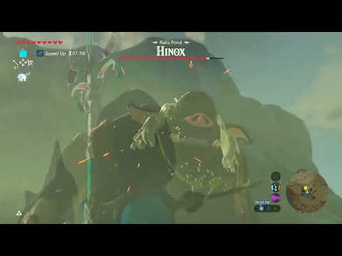 The Giant of Ralis Pond/Hinox The Legend of Zelda Breath of The Wild