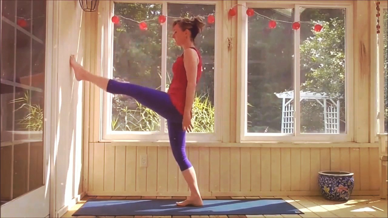 Wall Yoga by Colette Demo