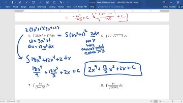 Math 201 Section 5.2 Pre-Video
