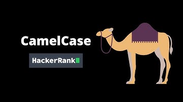 CamelCase Hackerrank |Hindi|