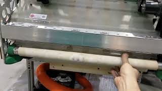 Damaged intake roller at McMaster