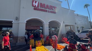 🎬 Lion Dance & Kung Fu Performance at H-Mart Las Vegas | 2025 Asian Food Festival | Nancy Giau Pham✨