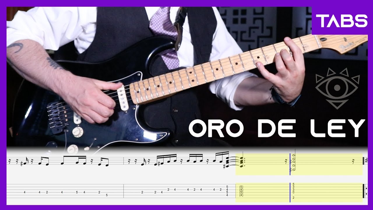 Luis Miguel - Oro de Ley | Guitar TABs + Lección | Playthrough | Tutorial | Cover