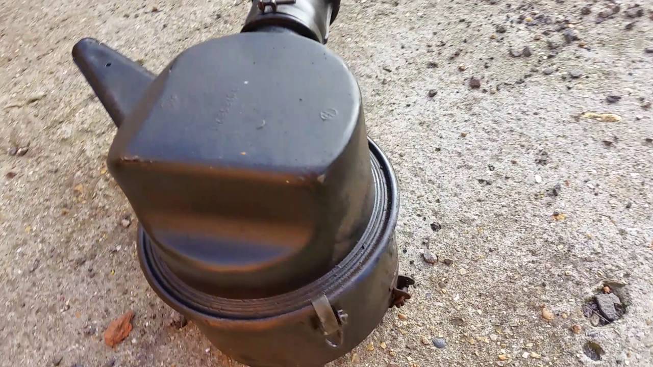 VW Aircooled T2 Oil Bath Airfilter YouTube