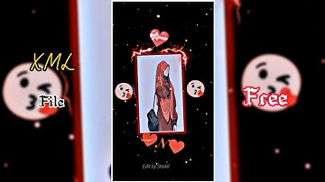 Ek larki ko dekha to||Trending XML Preset📄alight motion video for status|status video alight motion