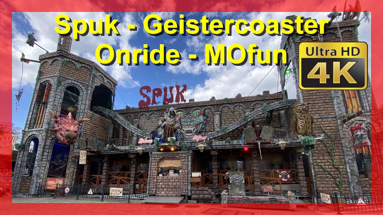 Spuk - Der Geistercoaster (Onride) Video – Mofun Moers 2020 - Ghost Train Coaster (Sipkema-Lütjens)