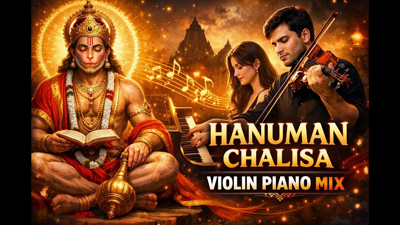 Hanuman Chalisa Instrumental | Piano & Violin Version