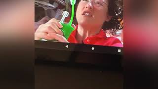 Slime in space!!!! *in class*