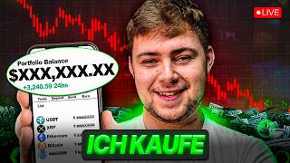 🔴 LIVE: BTC $76.000 -  Fear &amp; Greed auf 28 „ANGST“ | Der Einbruch zum KAUFEN oder Beginn des Crashs?