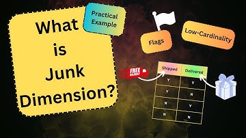 What is Junk Dimension ? | Complete Concept in 8 mins | Beginners  | Datawarehouse | Tutorial |