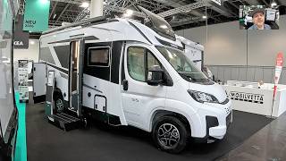 Mobilvetta Design Kea Kompakt 55 luxury compact RV Camper Van Camping car walkaround +interior W3058