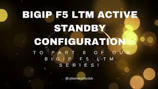 Set Up A Virtual Server, Node, Pool, Monitor In Load Balancer With F5 Part 8