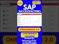 SAP SuccessFactors Onboarding 2 0 Training Online Class 76 14th June 2026 #sapsuccessfactorstraining