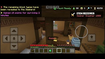 Playing hide and seek in HIVE SERVER | MINECRAFT