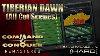 Celebrity Command & Conquer Remastered  (GDI Campaign Hard ) Tiberian Dawn all Cutscenes Net Worth