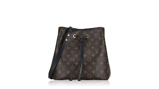 Louis Vuitton Monogram Neonoe MM Noir