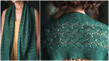 The Easy Way to Add Beads to Your Knitting! + Arden Lace Scarf Tutorial