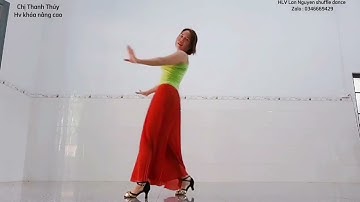 Cây trúc xinh - Cha cha zumba siêu đẹp - Chị Thúy U53 hv nc - HLV Lan Nguyen shuffle dance