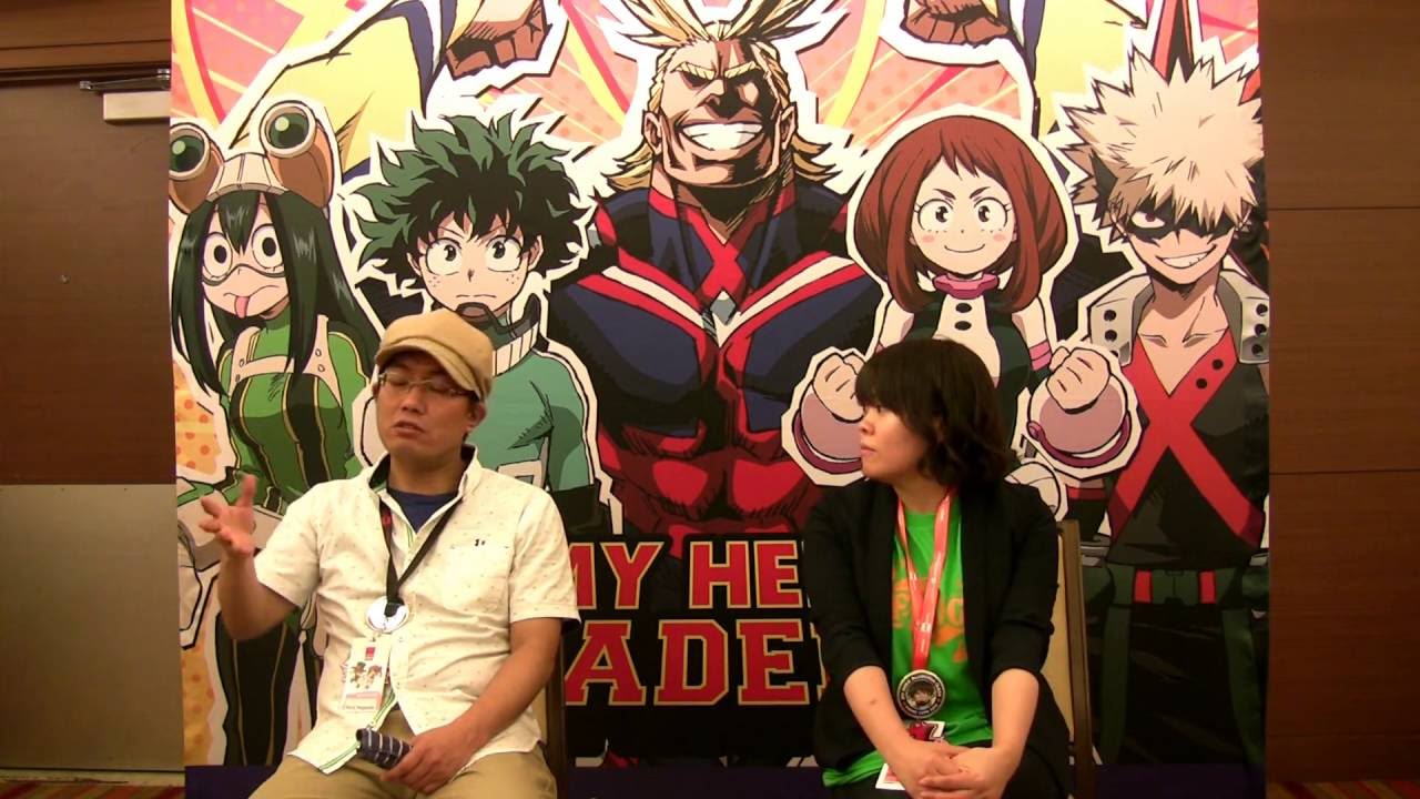 Interview Kenji Nagasaki And Wakana Okamura Of My Hero Academia Anime Diet