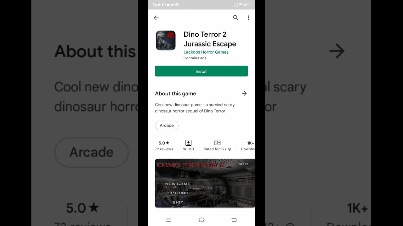 Dino terror 2 is available now install now hoodoo!!!!