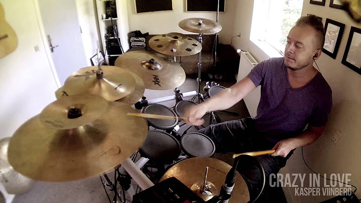 Crazy in Love Drums version - Drums performance video thumbnail