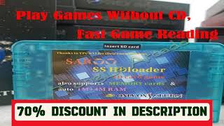 A Must-Have Product 2025 Newest V0.7 Saroo Ss Hdloader Game Reader Cartridge Card Support Sd Tf M