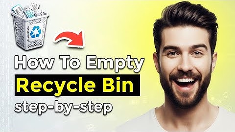 How to Empty Recycle Bin in PC / Laptop | Step by Step guide