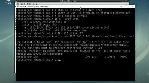 MongoDB - How to enable encryption - Client configuration