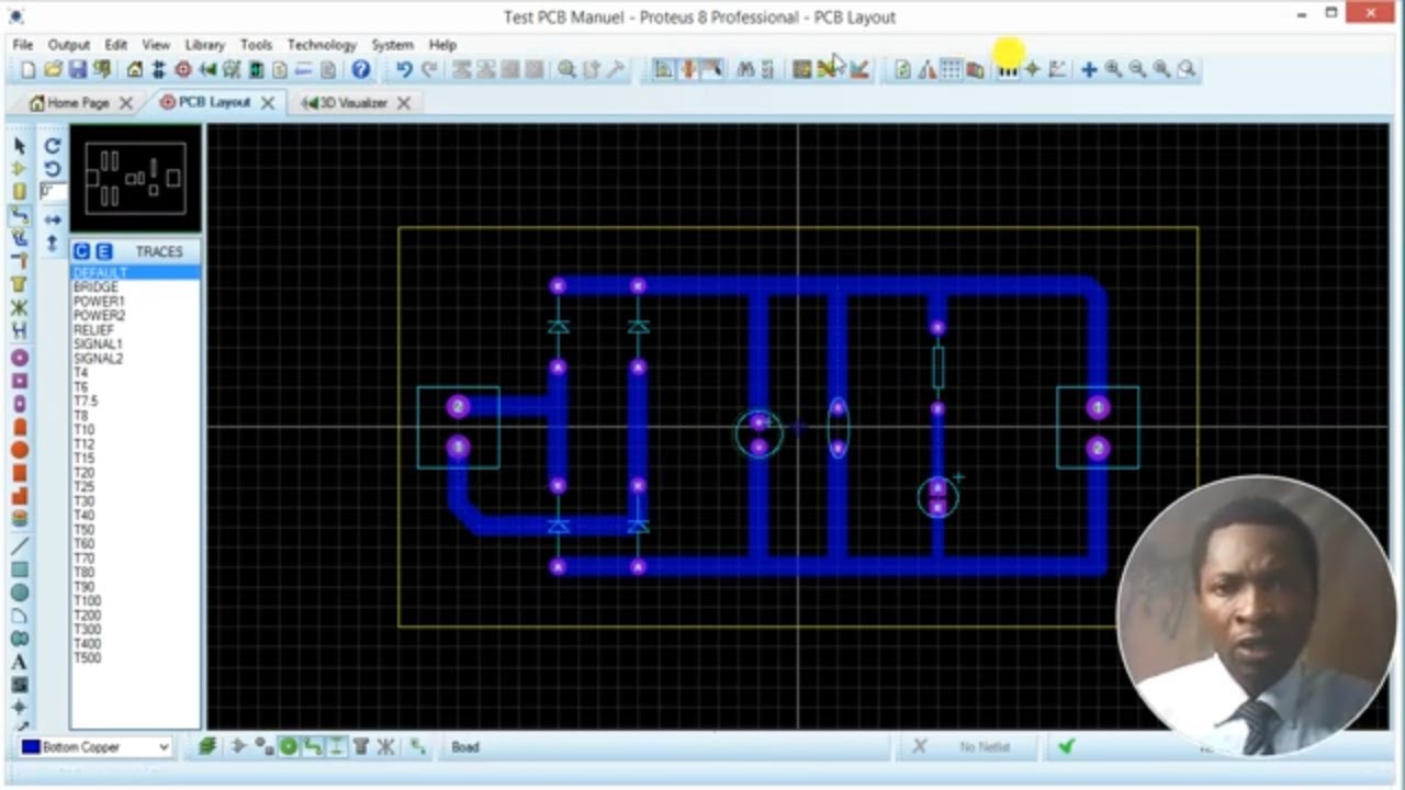 Comment Dessiner un TYPON (PCB) Manuellement sur Proteus 8