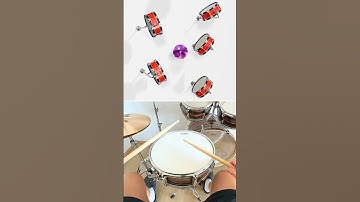 Squid Game theme on MARBLE vs REAL instruments! @virtual3dworld_1000