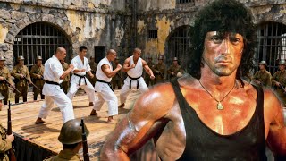 Action Kung Fu Film! Japanese troops use prisoners as punching bags—unaware he’s a kung fu master.
