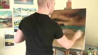 Skye Cliff Part 1: Scottish Landcscape Painting Demonstration