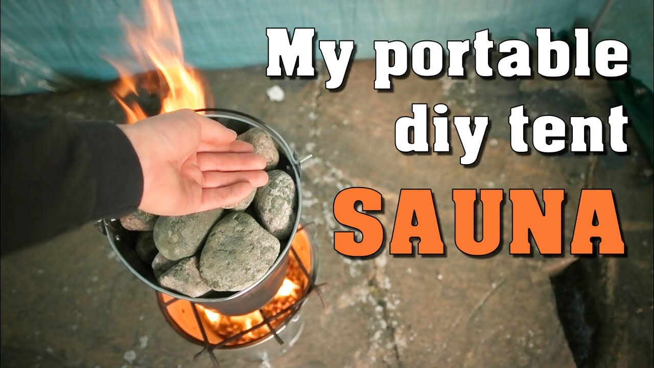 My portable sauna (1st test) - Electric sailboat vlog 0024 - YouTube