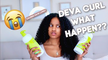 WHAT HAPPENED TO DEVA CURL PRODUCTS?| HAIR LOSS???|NATURAL CURLY HAIR
