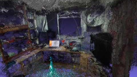 3D capture by using Ricoh Theta S and rotation table