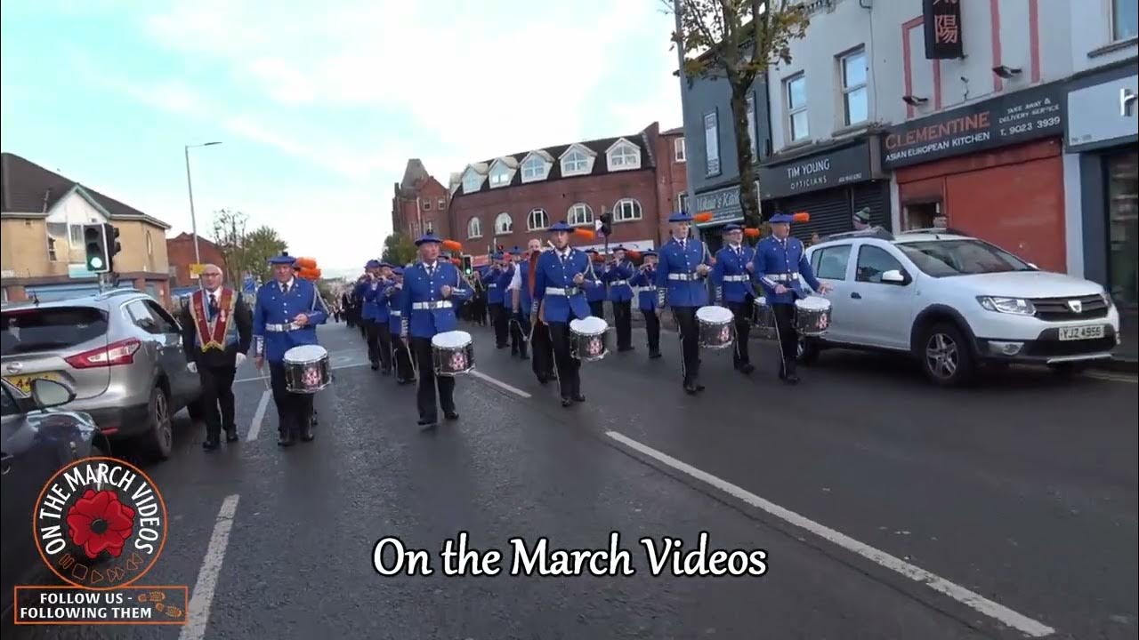 Whiterock Flute Band ABOD Remembrance Parade Belfast Nov 2023 Video by