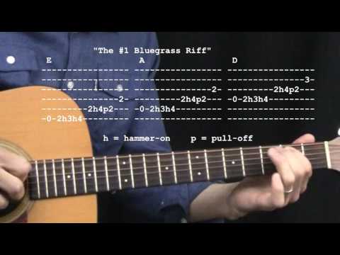 "The #1 Bluegrass Riff" : 365 Riffs For Beginning Guitar !!