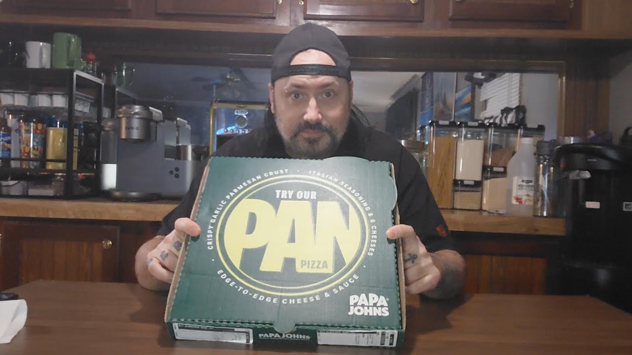 FINALLY, Papa Johns has a Pan Crust!