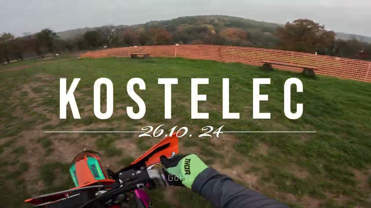 Kostelec nad Černými lesy motokros trénink 26. 10. 24