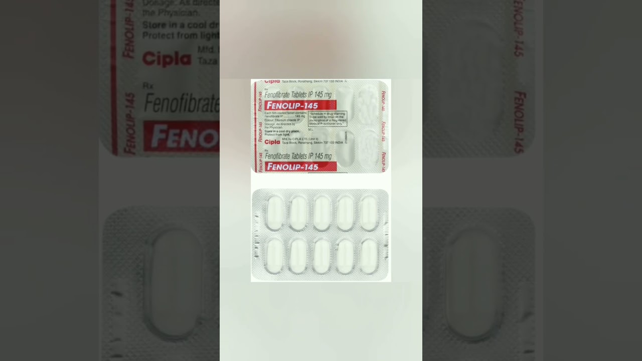 Fenolip 145 Tablets uses, side effects and doses in Hindi 