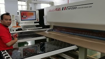HUAHUA HP280 woodworking cnc panel saw