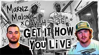 Marnz Malone x Clavish - Get It How You Live [American Brothers React To UK]