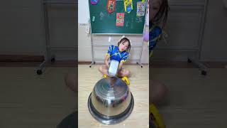 a group of young children#short #Street Fighter #cosplay#funny