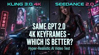 Kling 3.0 4K vs Seedance 2.0 – The Ultimate Hyper-Realistic AI Video Comparison 2026!