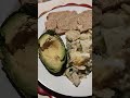 Veggie bake avocado and homemade spy toast