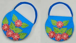 Vanity Bag Paper Craft Ideas _ DIY Parts Craft Idea _ Hand Crafts _ Crafts Ideas By Shikha