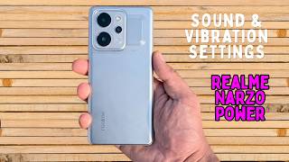Realme Narzo Power Sound &amp; Vibration Settings | How to Control Sound, Volume &amp; Vibration Easily