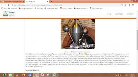 Virtual Lab - Porter Governor