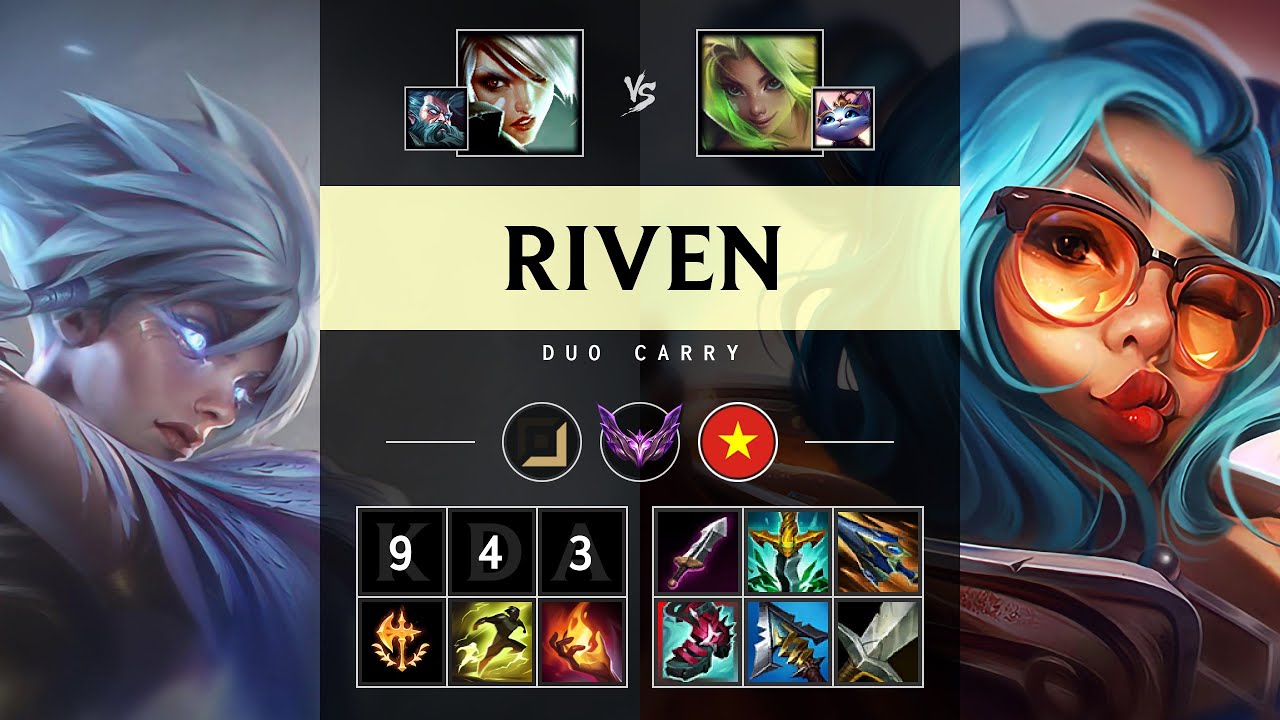 Riven ADC vs Zeri - VN Master Patch 25.08